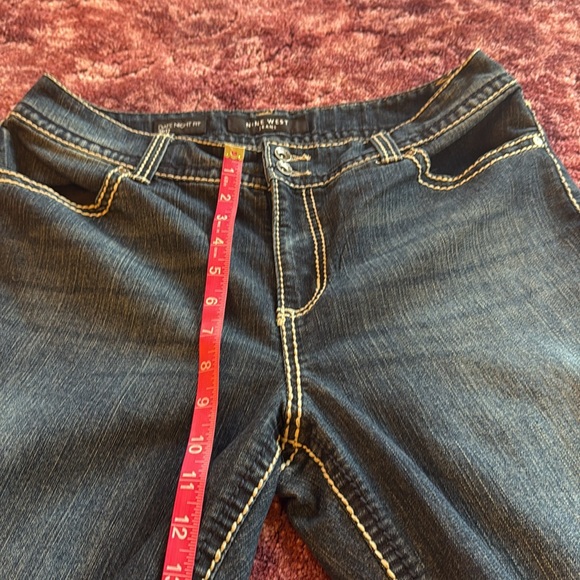 Nine West Jean  Date Night Fit capri shorts size 12 - Picture 7 of 9